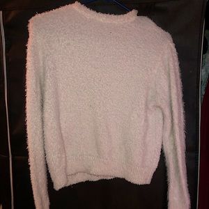 5 for $25📦 eyelash knit white sweater